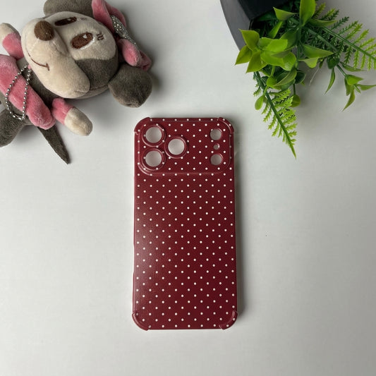 SWEET RED Printed Transparent Case