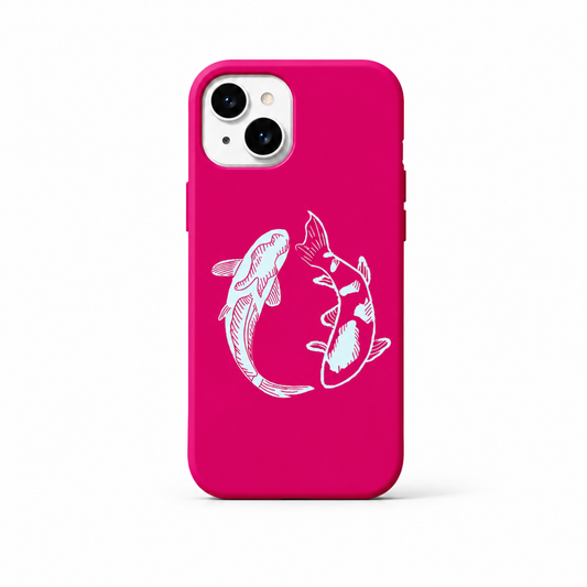 KOI FISH Printed Transparent Case