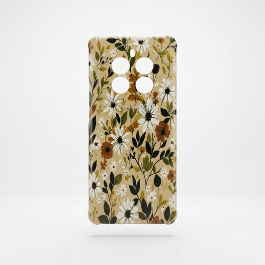 Wild Flora Printed Transparent Case