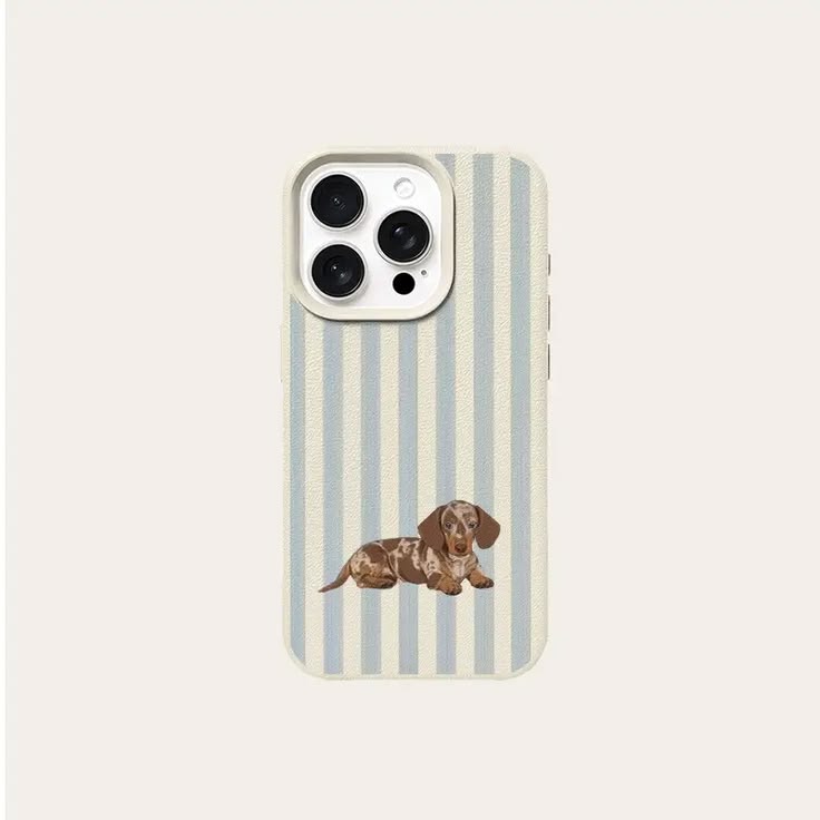 DOG Printed Transparent Case