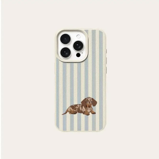 DOG Printed Transparent Case
