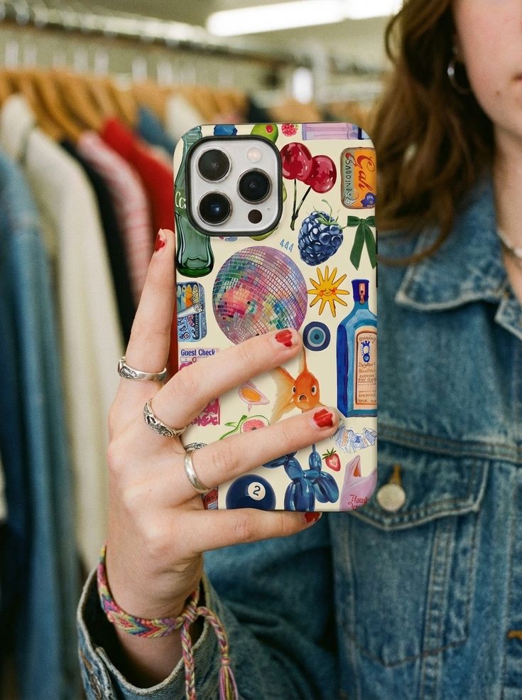 SHAPES Printed Transparent Case
