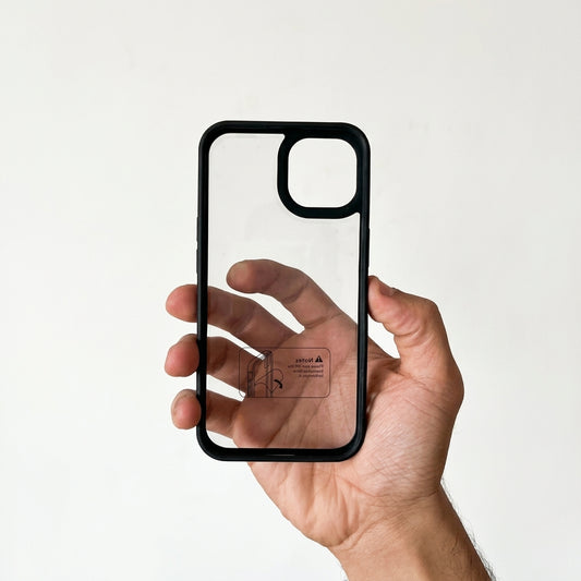 TRANSPARENT ACLIYRCE Silicone Case