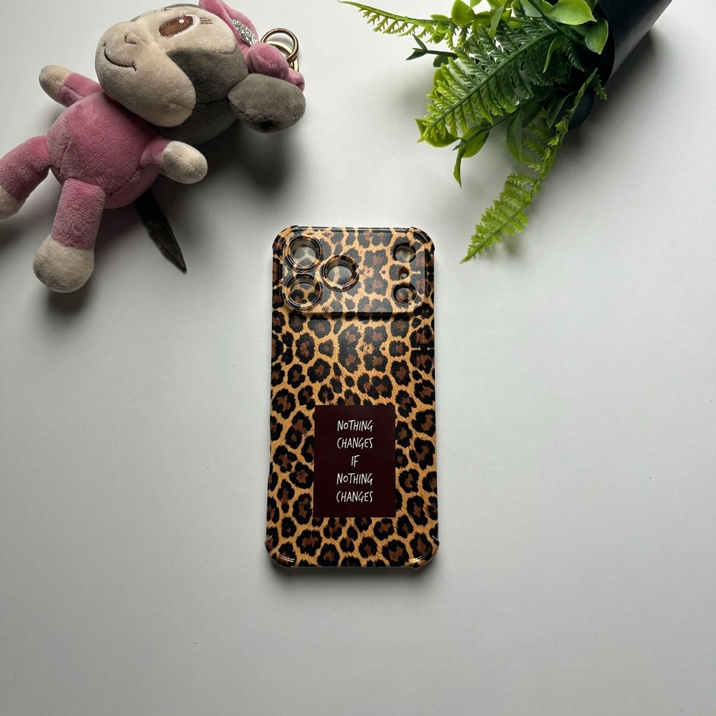 TIGER Printed Transparent Case