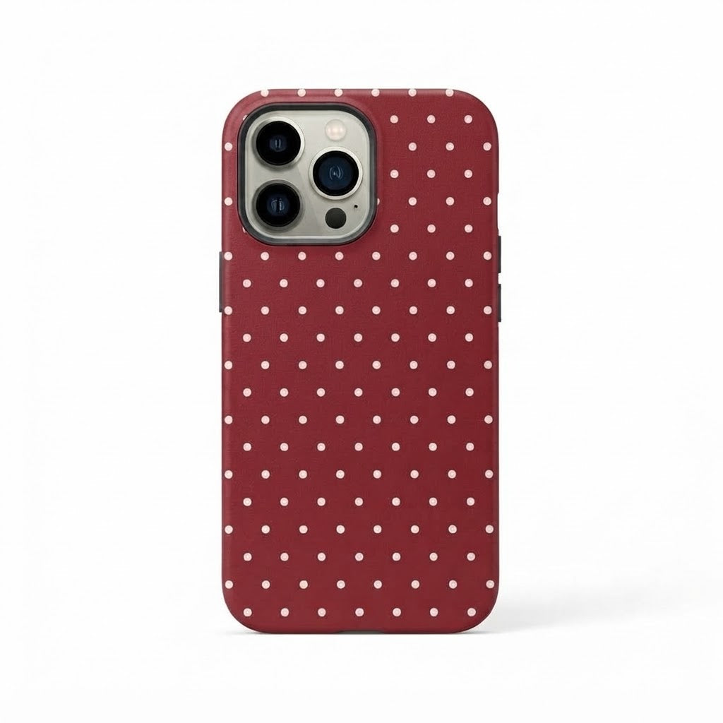 SWEET RED Printed Transparent Case