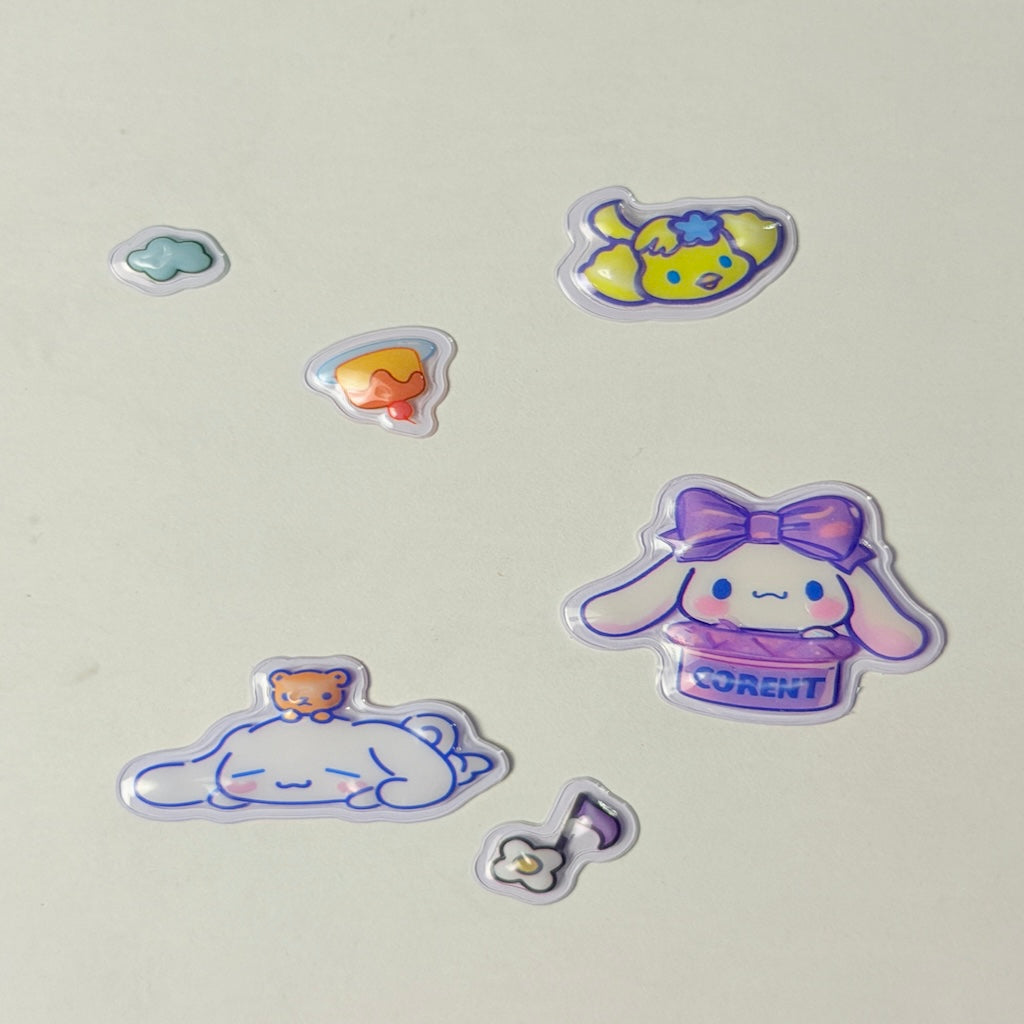 5 PCS 3D STICKER STITCH