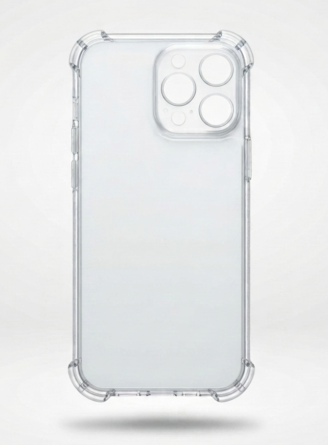 WHAT THE Printed Transparent Case