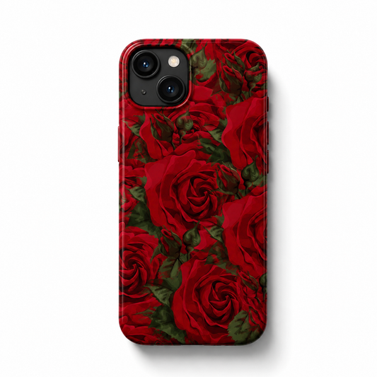 FLOWER Printed Transparent Case