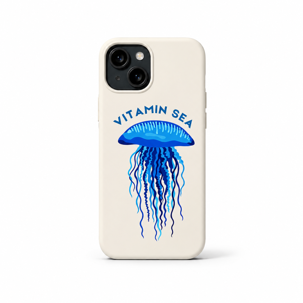 JELLYFISH Printed Transparent Case