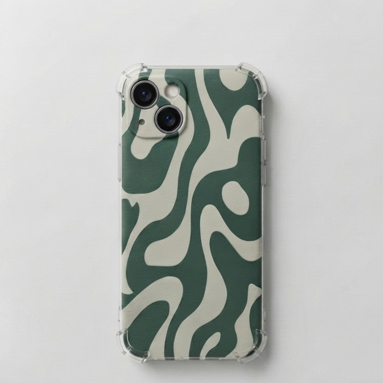 Forest Mirage Printed Transparent Case