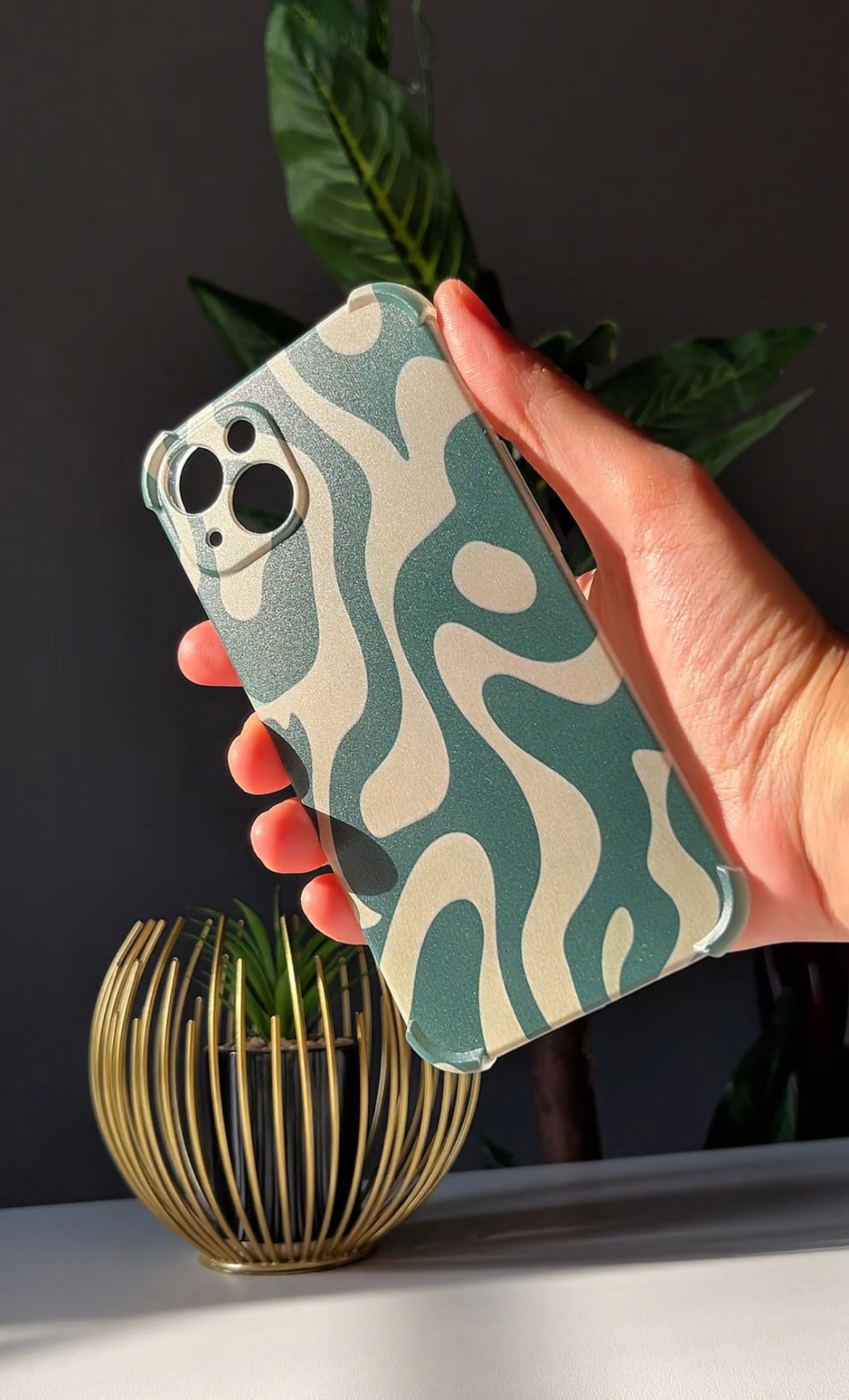 Forest Mirage Printed Transparent Case