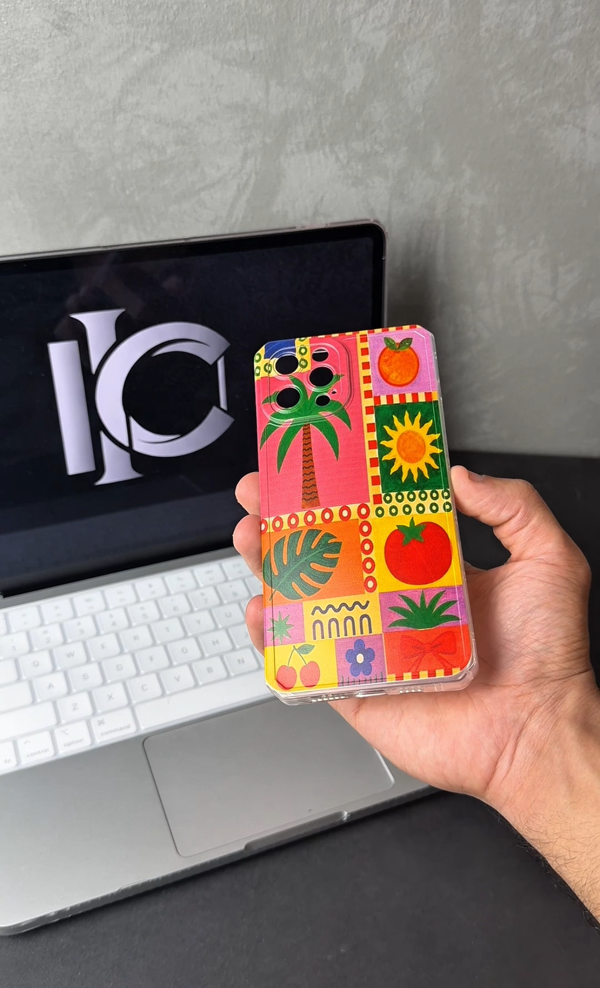 Sun&Tree Printed Transparent Case