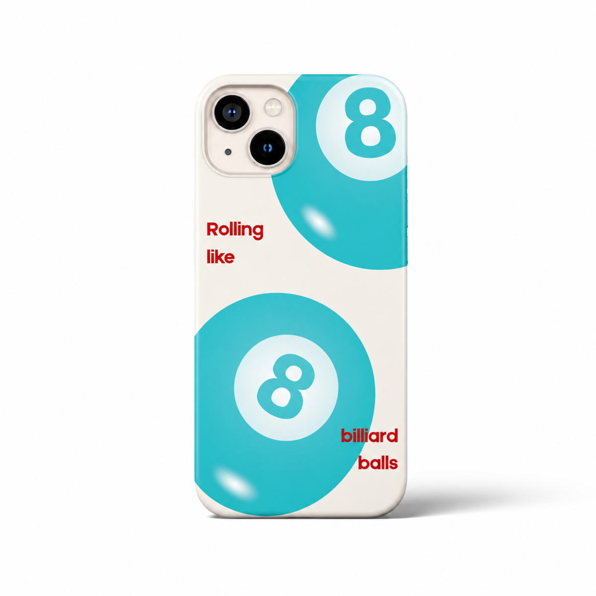 BILIARD BALLS Printed Transparent Case