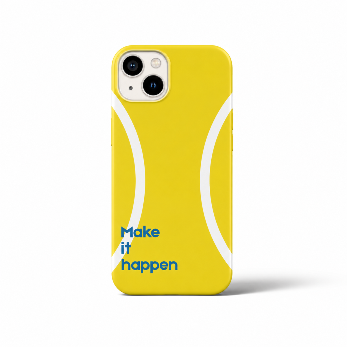 MAKE IT HAPPPEN Printed Transparent Case