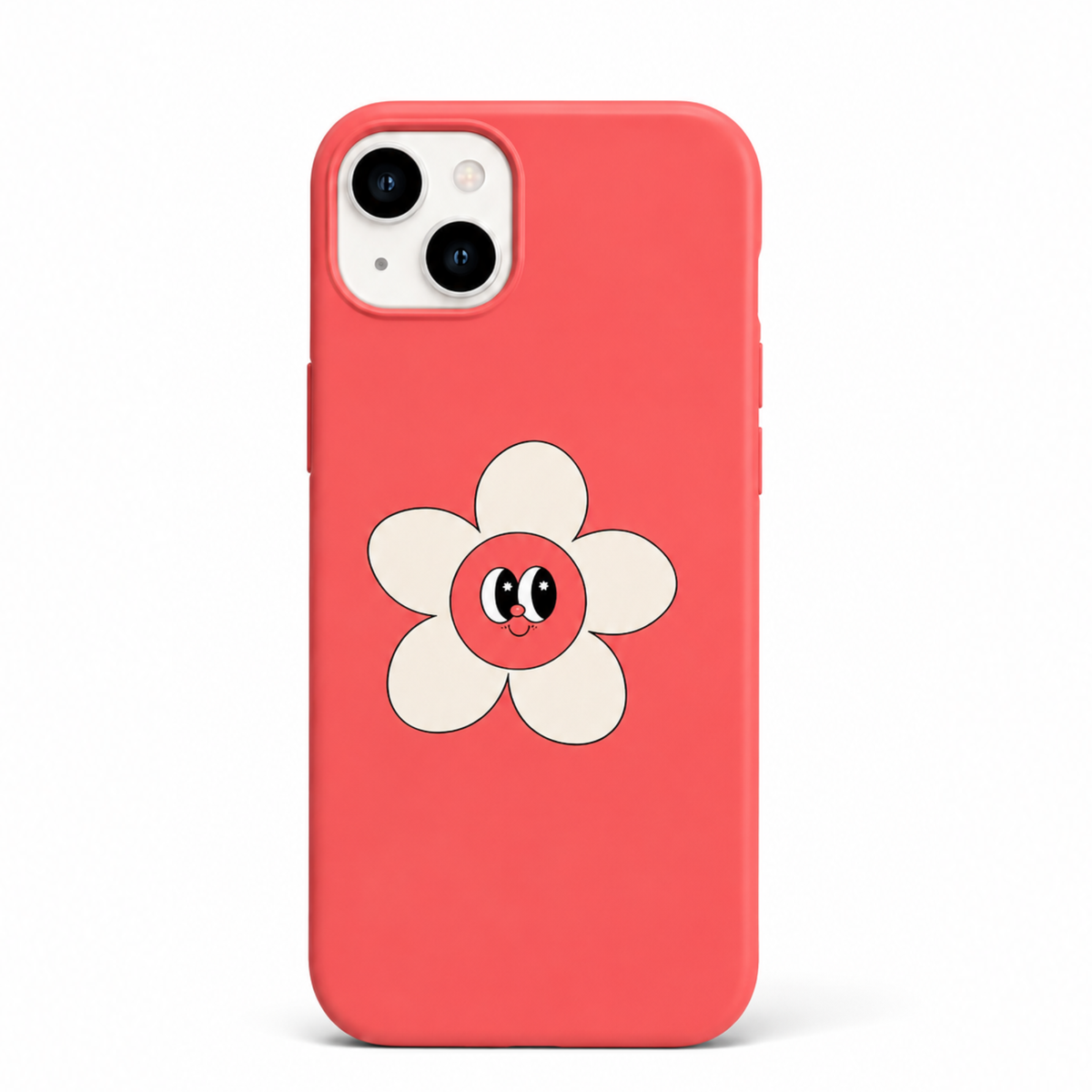 FLOWER Printed Transparent Case