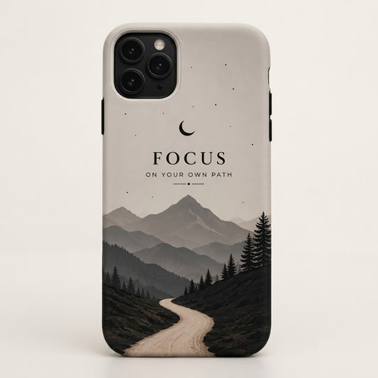 FOCUS Printed Transparent Case