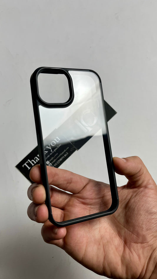 TRANSPARENT ACLIYRCE Silicone Case