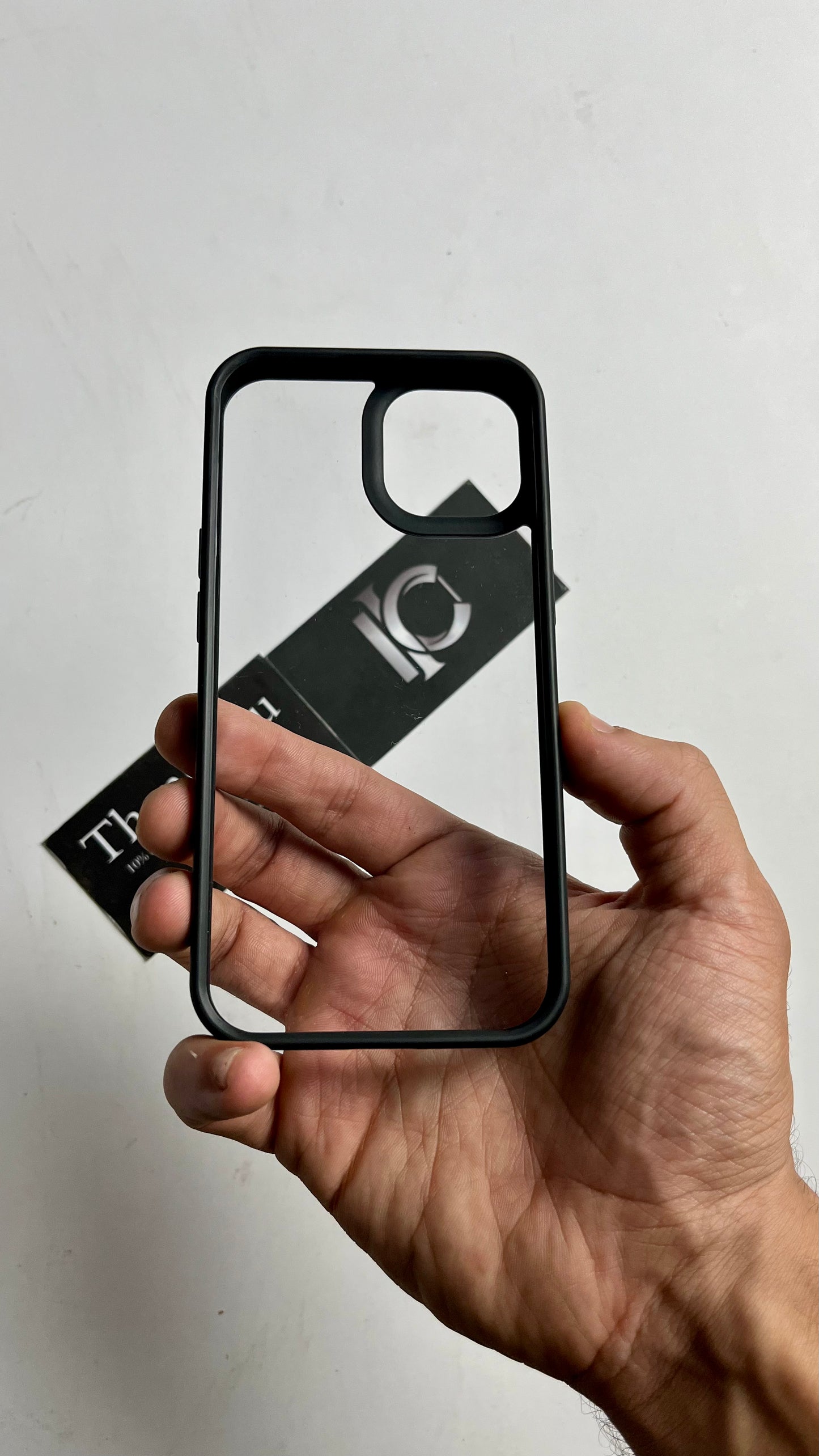TRANSPARENT ACLIYRCE Silicone Case