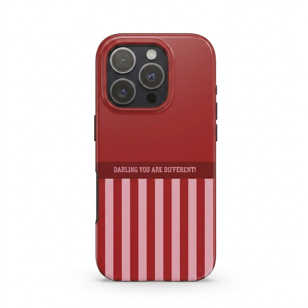 DARLING Printed Transparent Case