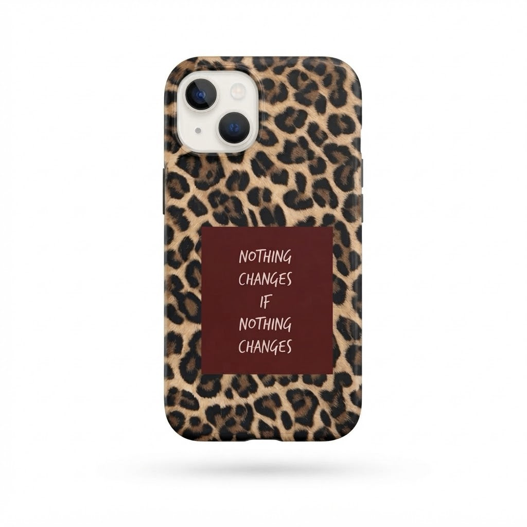 TIGER Printed Transparent Case