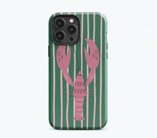 VINTAGE LOBSTER Printed Transparent Case