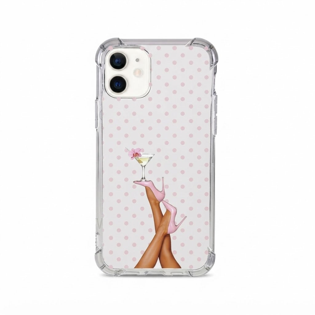 HEEL Printed Transparent Case