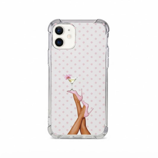 HEEL Printed Transparent Case