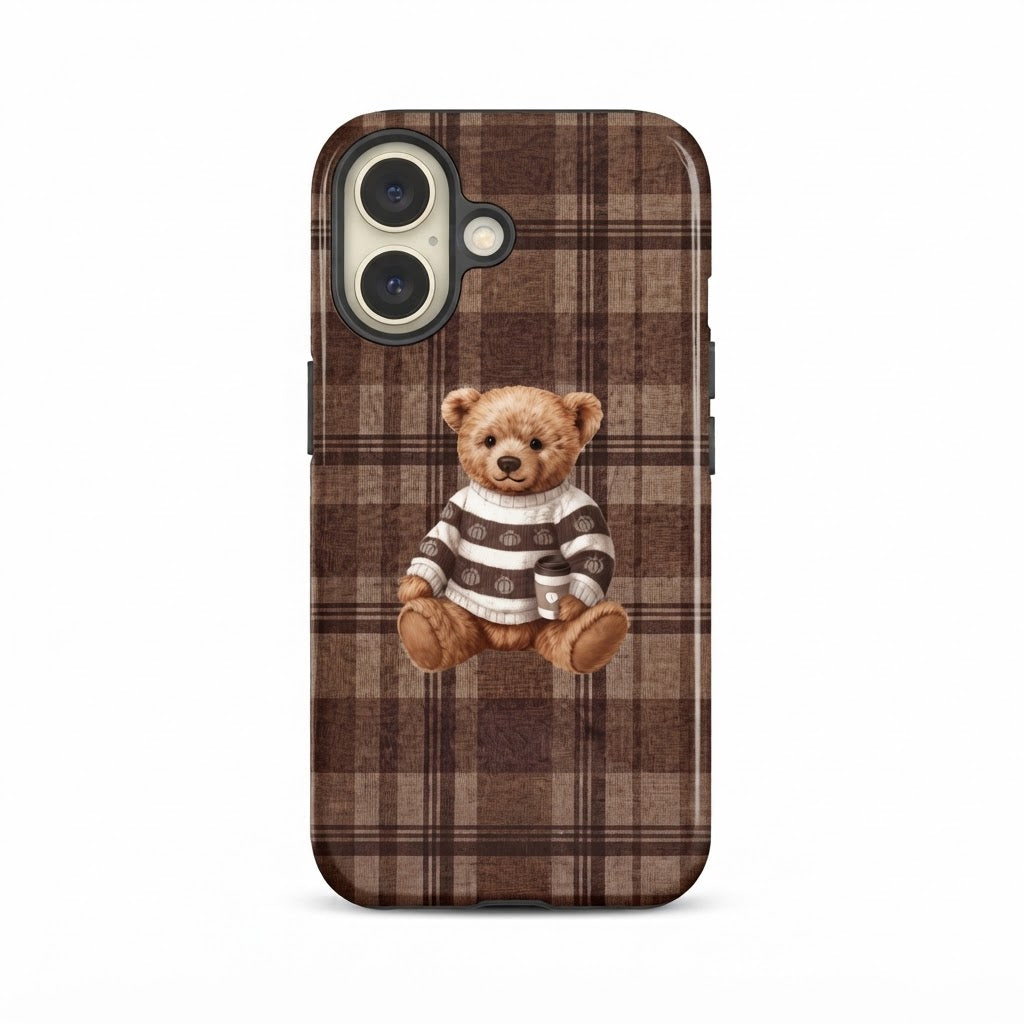 BROWN DOPPY Printed Transparent Case